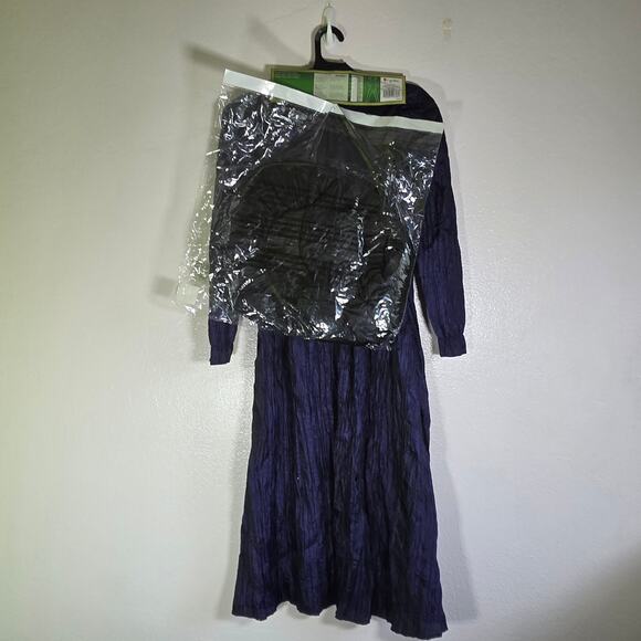 Wicked Elphaba Dress With Cape & Hat Halloween Costume Size Girls 7-8 - Picture 6 of 7